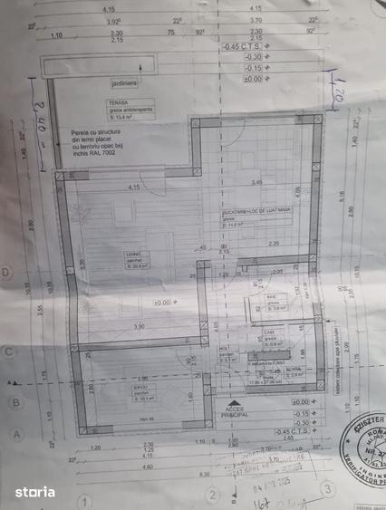Casă cu 4 camere cu Teren 220 Mp în Gai