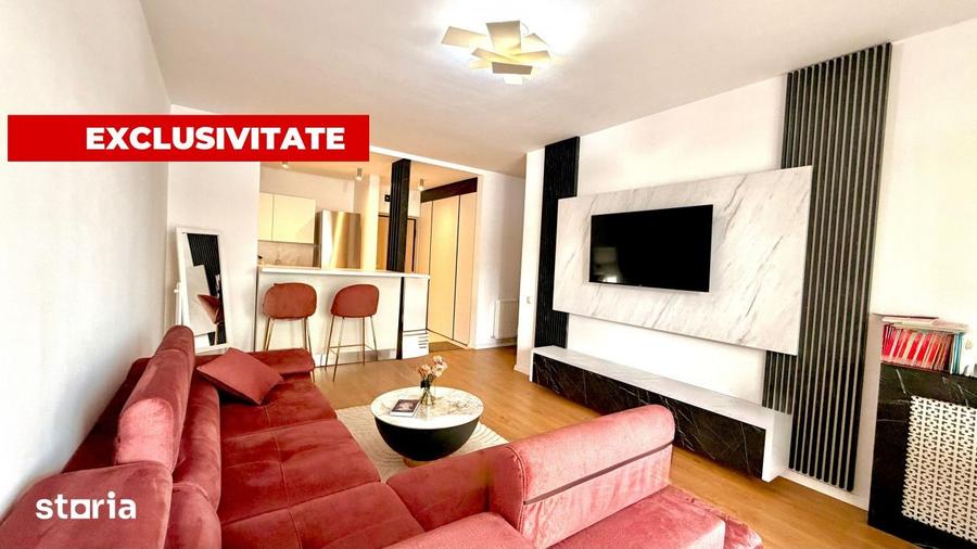 Apartament cu 3 camere, mobilat în Plopilor
