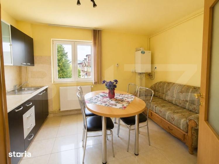 Apartament 2 camere decomandat, 57 mp + balcon, etaj 2, mobilat si uti - 3