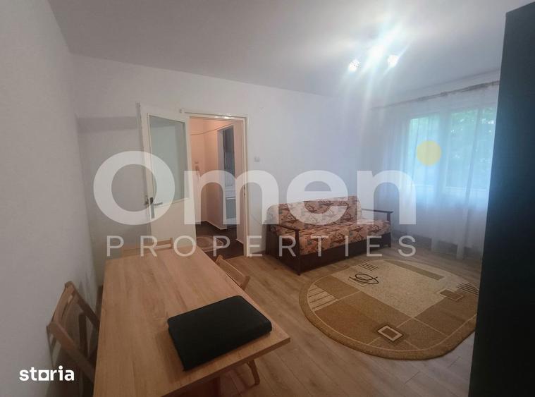 Apartament cu 2 camere semidecomandat, mobilat în Progresul