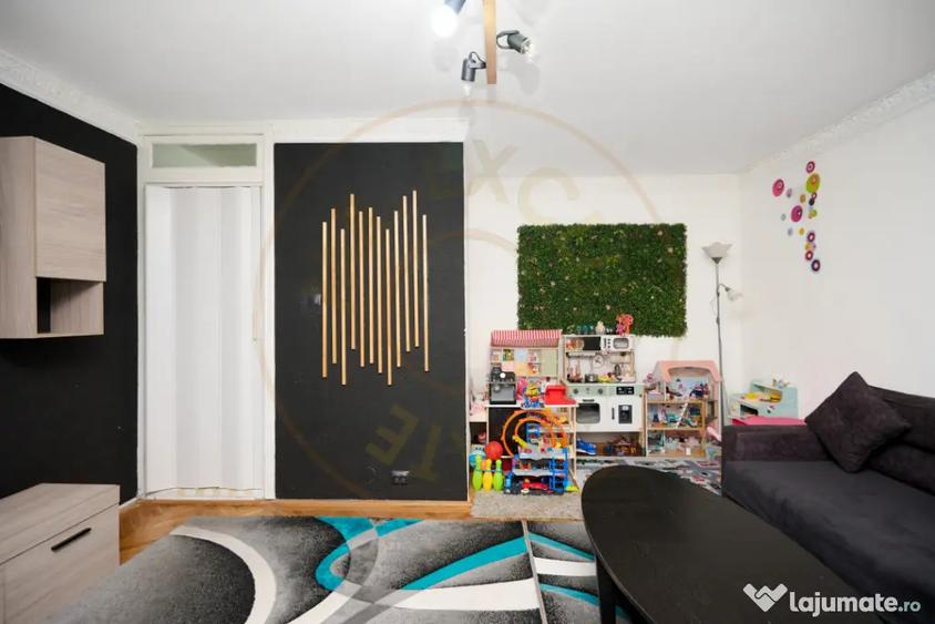 Apartament cu 3 camere decomandat, mobilat în Găvana