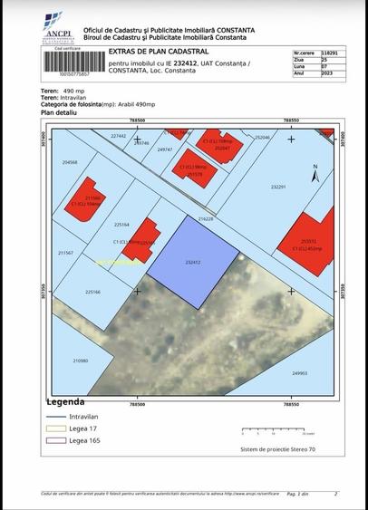 Vand teren 500mp/21m zona Dedeman Tomis Nord - 2