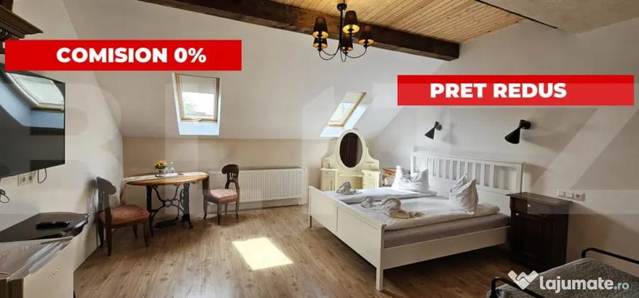 Casă cu 8 camere cu Teren 1200 Mp în Central