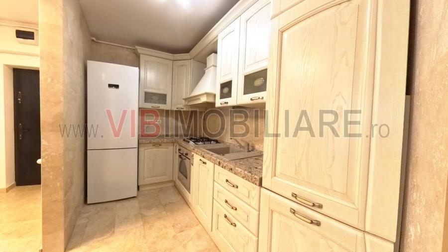 Apartament cu 3 camere semidecomandat, mobilat în Arcul de Triumf
