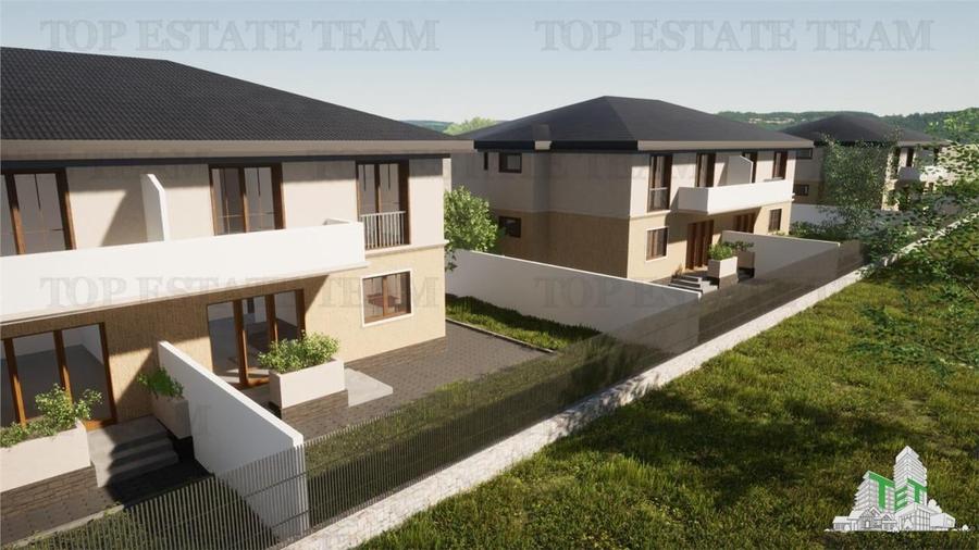 Casă individuală cu 5 camere cu Teren 200 Mp în Central