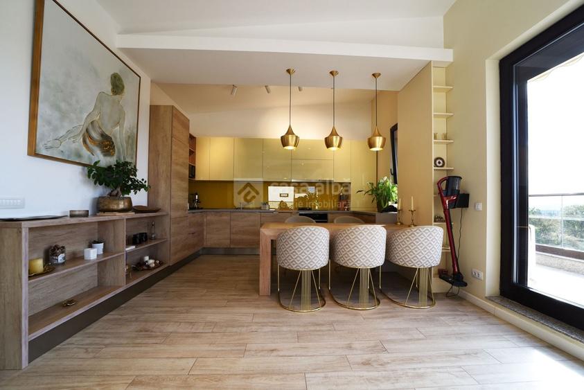 Apartament cu 3 camere decomandat, mobilat în Moara de Vânt
