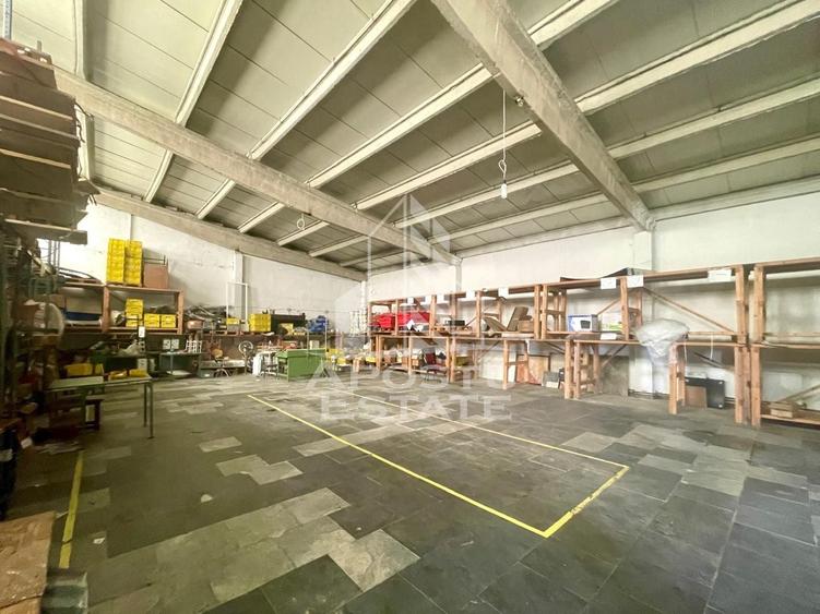 Spațiu industrial, de 1,680 mp, în Prunișor
