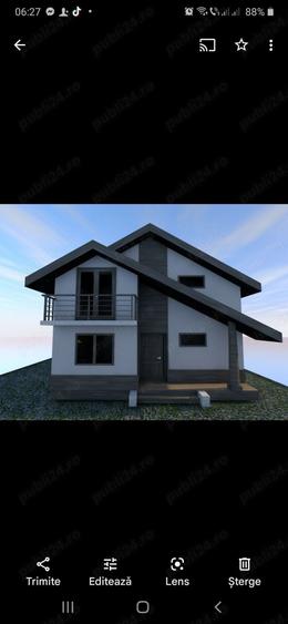 Casă cu 4 camere cu Teren 800 Mp în Bârnova