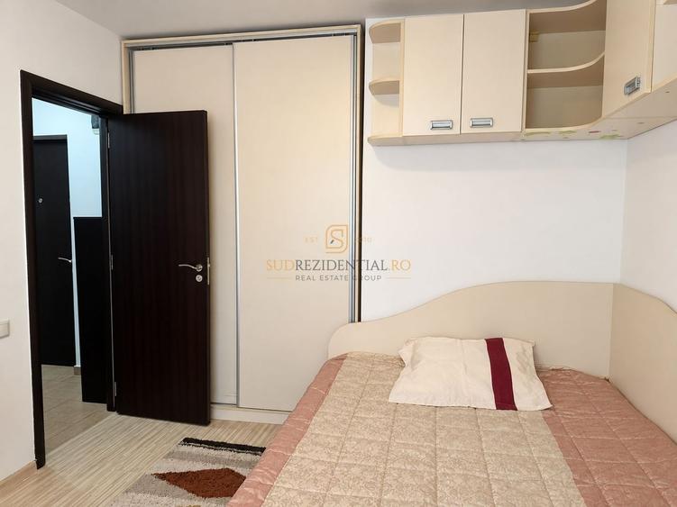 Apartament cu 2 camere semidecomandat, mobilat în Sud