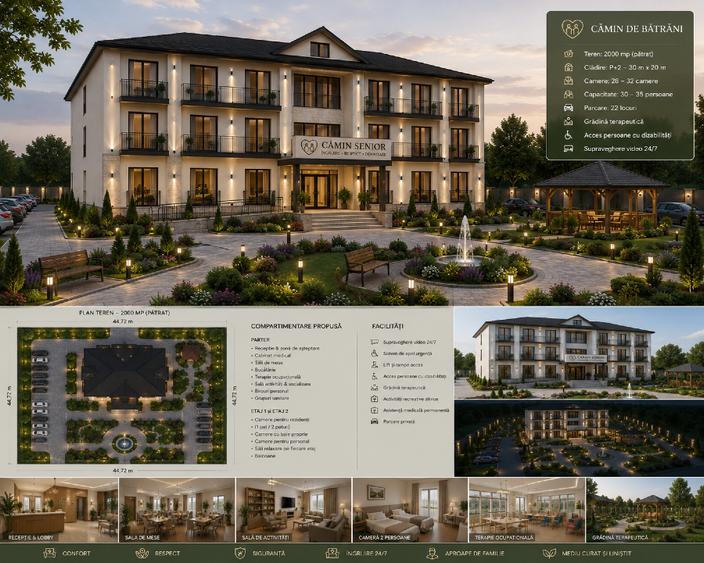 Hotel  de vânzare  clădirea  poate fi și cămin  de bătrâni - 2