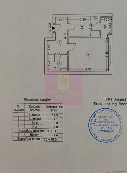 Garsonieră decomandată în Politehnica