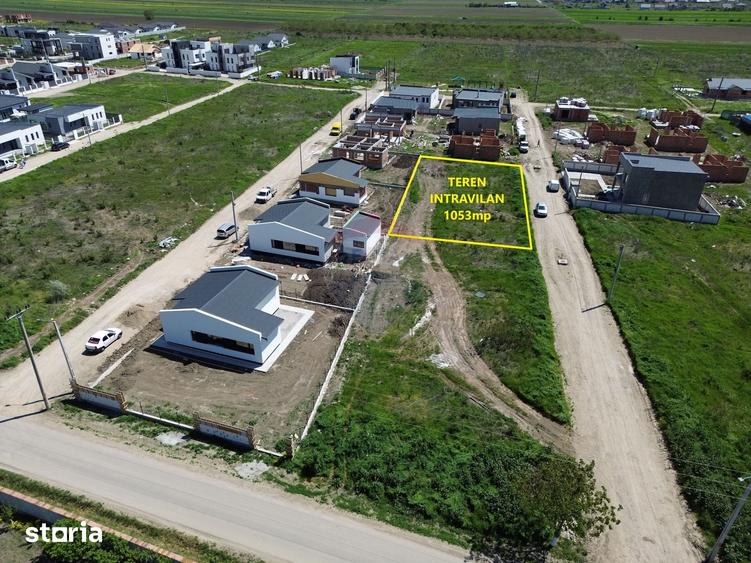 Teren de 1053 mp, în Vrancea