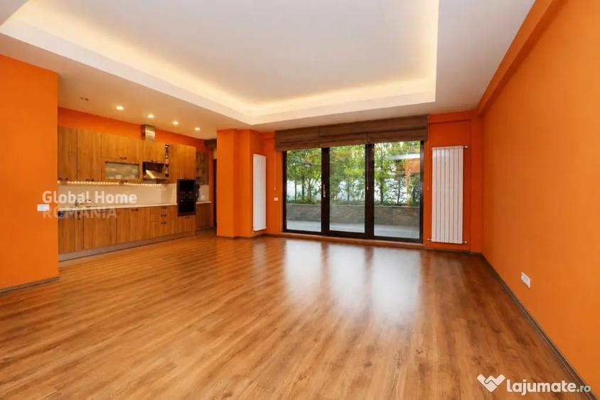 Apartament cu 3 camere semidecomandat în Herăstrău