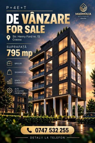Spațiu comercial, de 551 mp, în Central