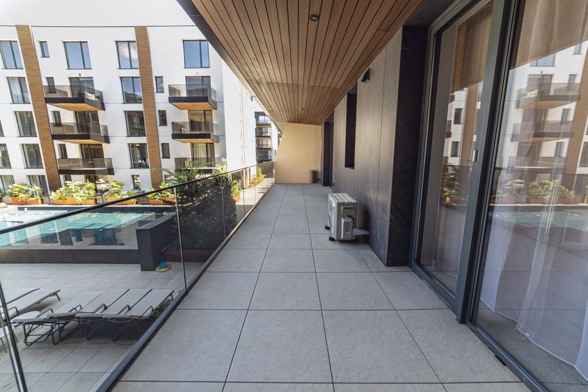 Apartament cu 2 camere semidecomandat, mobilat în Voluntari