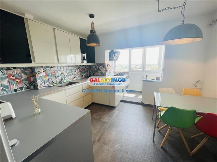 Apartament cu 2 camere semidecomandat, mobilat în Cantacuzino