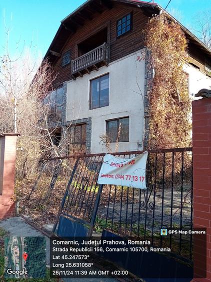 Casă individuală cu 9 camere cu Teren 1936 Mp în Central