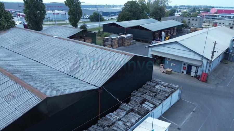 Spațiu industrial, de 5,500 mp, în Borș