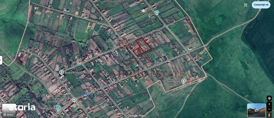 Teren de 4393 mp, în Orțișoara