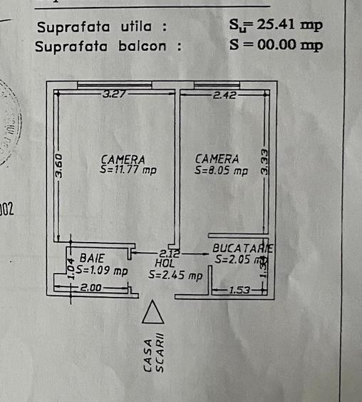 Garsonieră decomandată, mobilată în City Park Mall