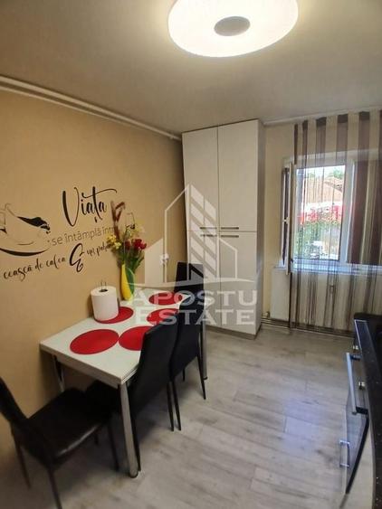 Apartament cu 2 camere decomandat, mobilat în Lunei