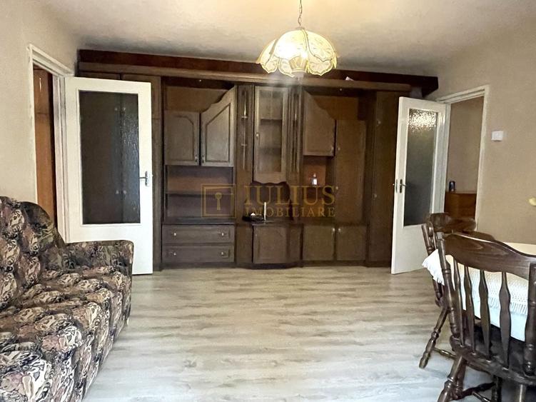 Apartament cu 2 camere semidecomandat, mobilat în Elisabetin