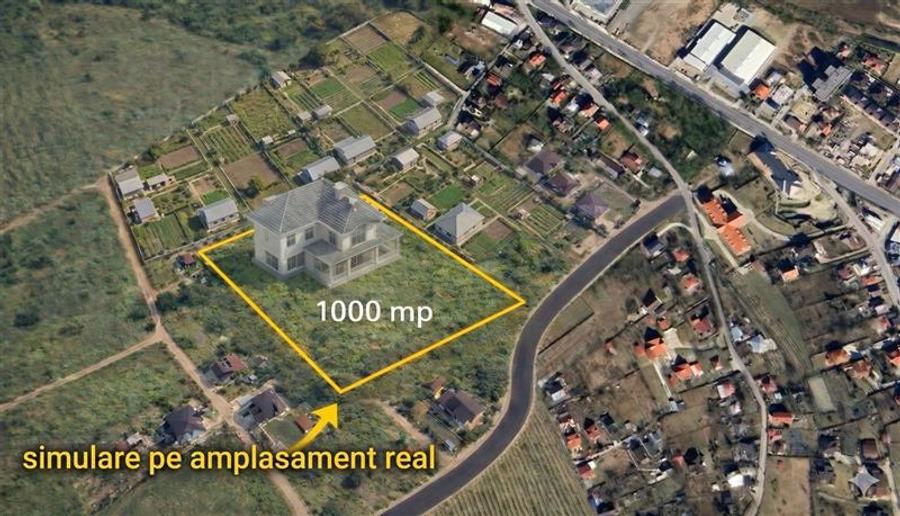 Teren Intravilan 1.000 mp | Bucium, zona Hanul Trei Sarmale,PUZ Aprobat - 2