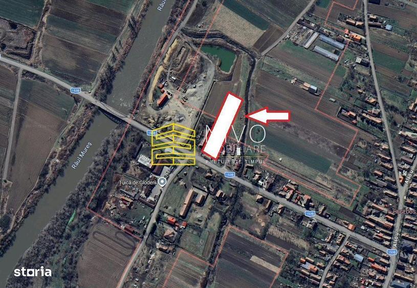 Teren de 4300 mp, în Central