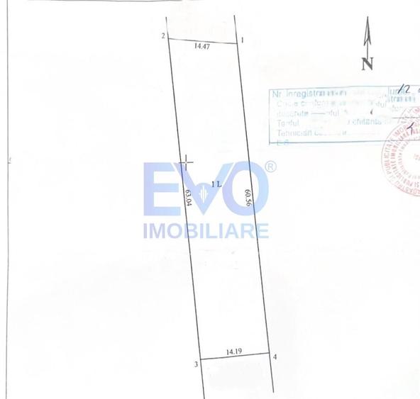 TEREN DE VANZARE, INTRAVILAN, 876 mp, URICANI - 1