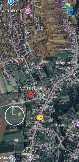 Teren Construcții intravilan de 1000 mp, în Măgura