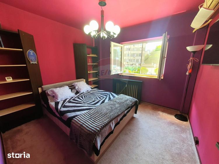 Apartament cu 3 camere decomandat, mobilat în Rahova