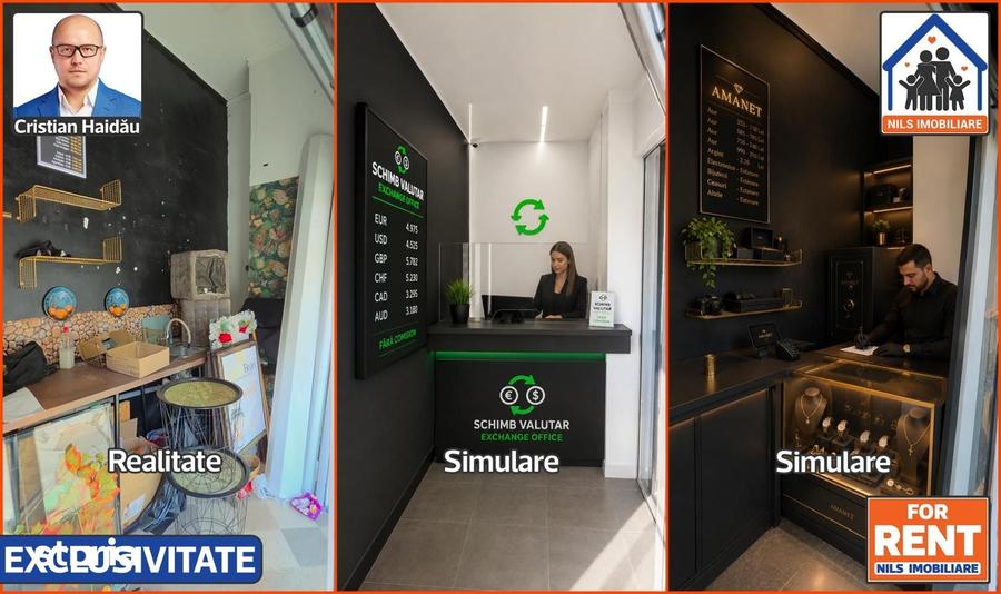 Spațiu comercial, de 5 mp, în Tei