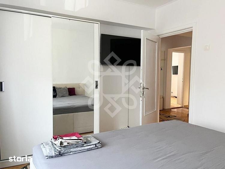 Apartament cu 3 camere decomandat, mobilat în Rogerius