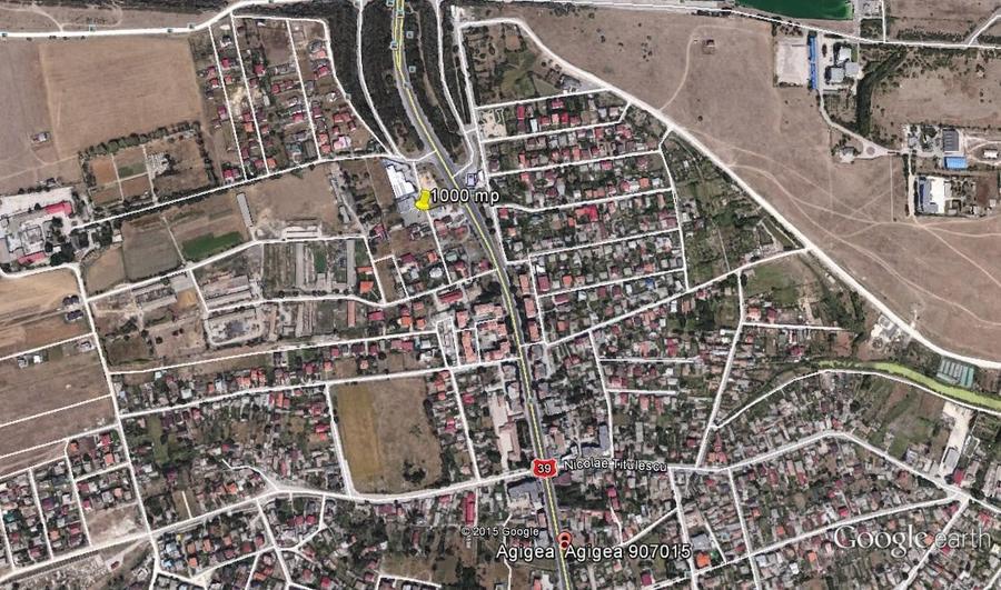 Teren Construcții intravilan de 1000 mp, în Agigea