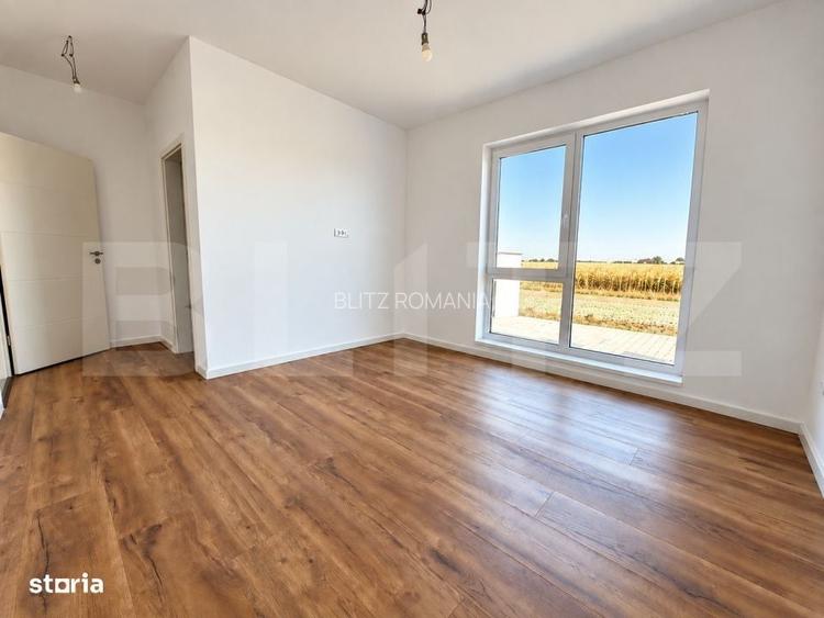 Casa moderna pe parter | 81 mp utili | 300 mp teren | Dumbravita