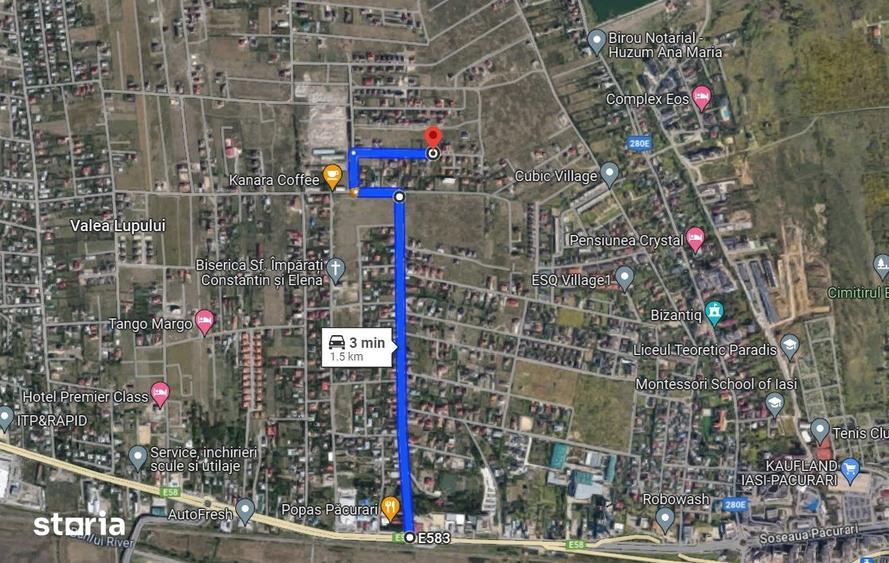 Teren de 500 mp, în Rediu