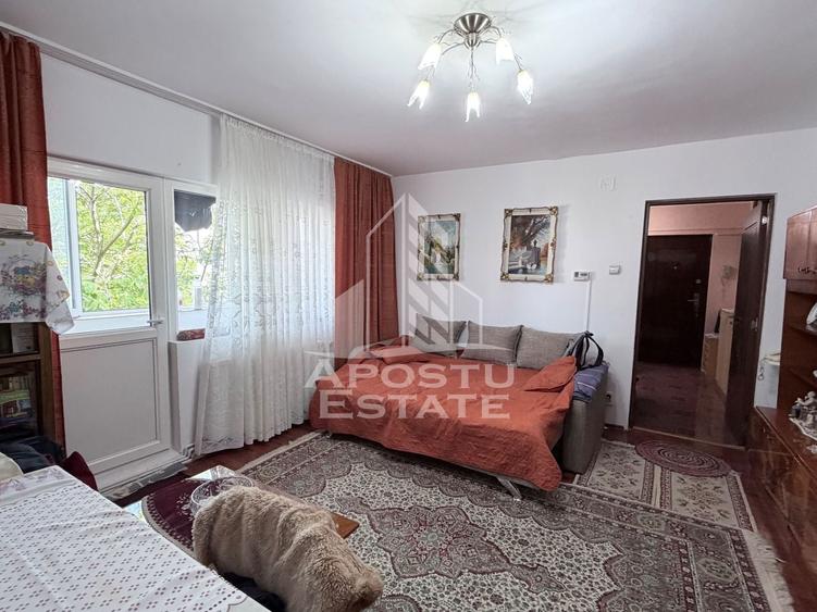 Apartament cu 2 camere semidecomandat, mobilat în Freidorf