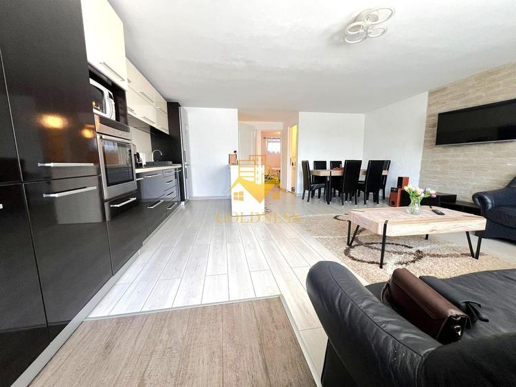 Apartament cu 3 camere semidecomandat, mobilat în Europa