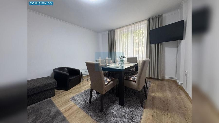 Apartament cu 3 camere semidecomandat în Central