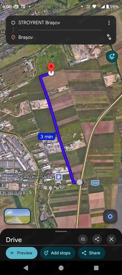 Teren de 6200 mp, în Central
