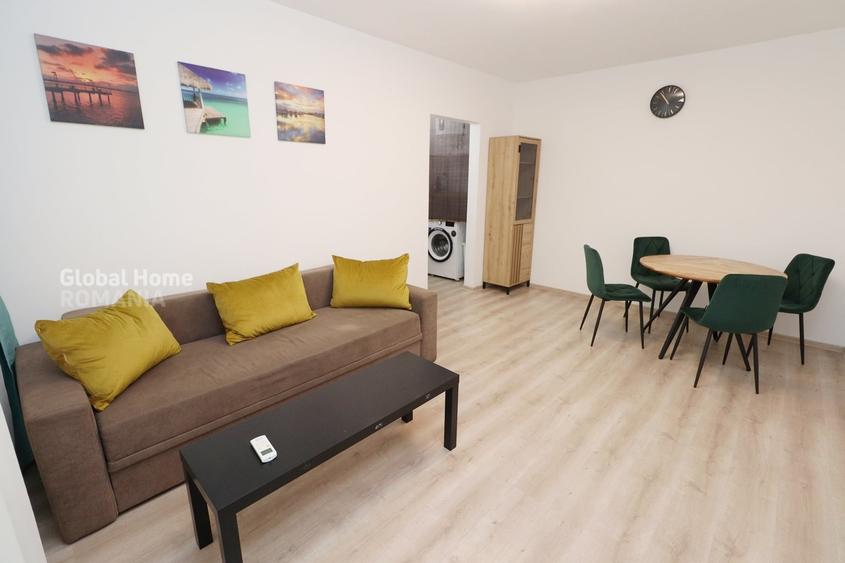 Apartament cu 2 camere semidecomandat, mobilat în 1 Mai