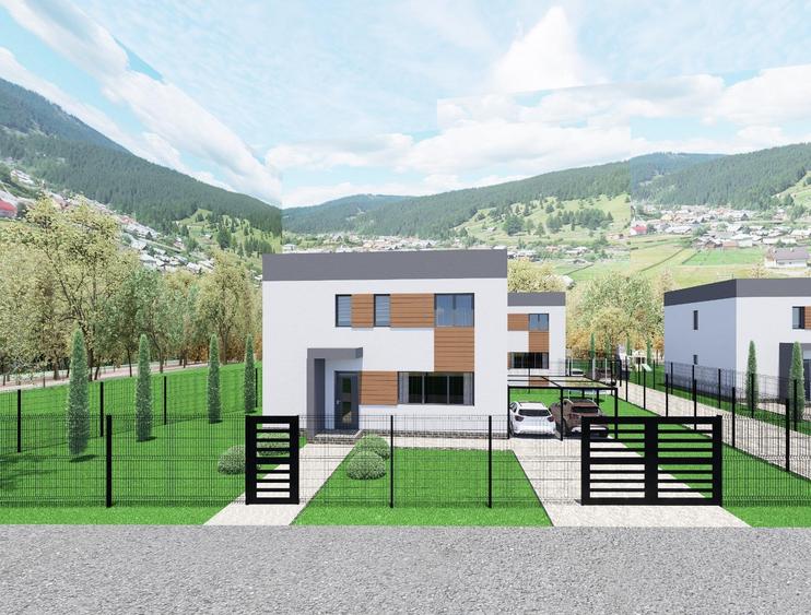 Casă cu 4 camere cu Teren 400 Mp în Mărgineni