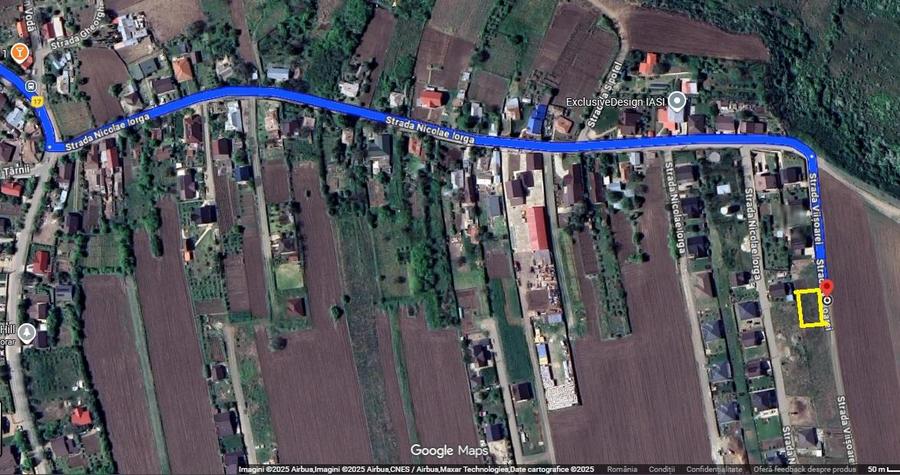 Teren Construcții intravilan de 650 mp, în Aroneanu
