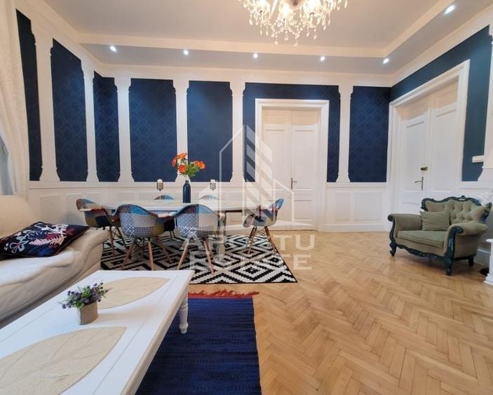 Apartament cu 4 camere circular, mobilat în Iosefin
