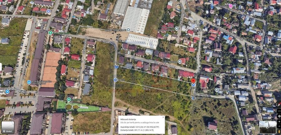 Teren Construcții intravilan de 10000 mp, în Bragadiru