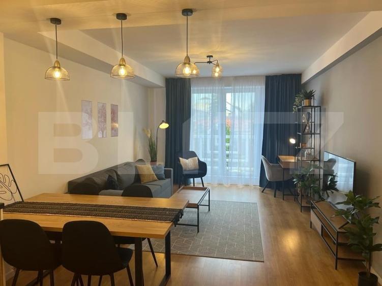Apartament cu 2 camere decomandat, mobilat în Nord