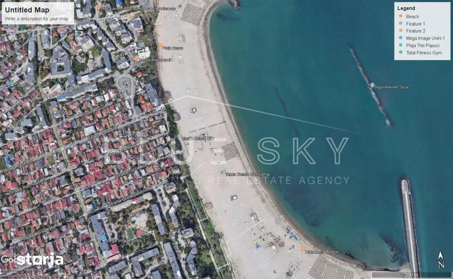 Teren de 305 mp, în Faleza Nord