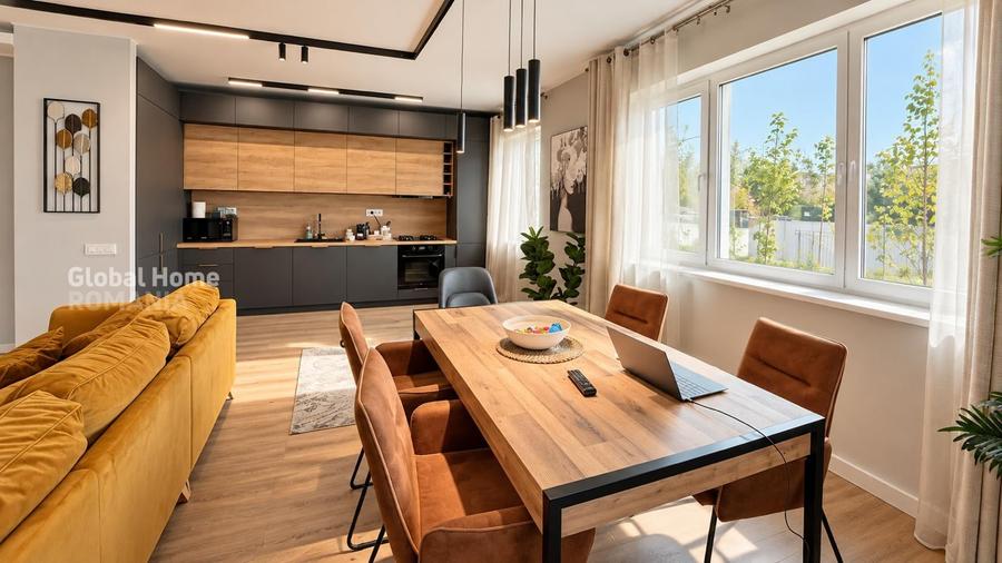 Apartament cu 2 camere decomandat în Pipera