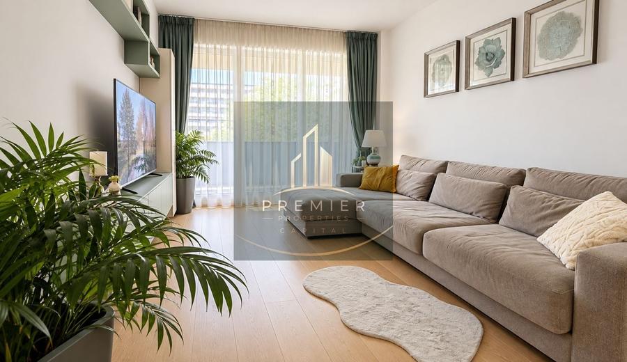 Apartament cu 3 camere, mobilat în Străulești