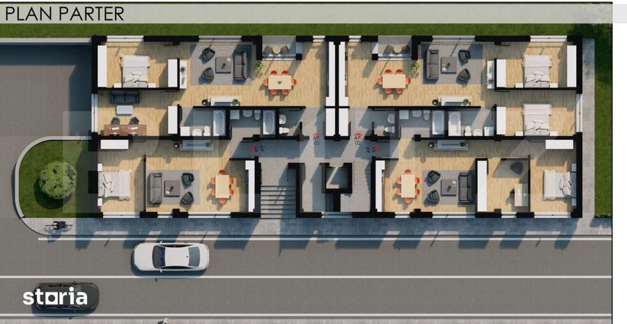 Apartament 2 camere, bloc nou, zona Giulia - 2